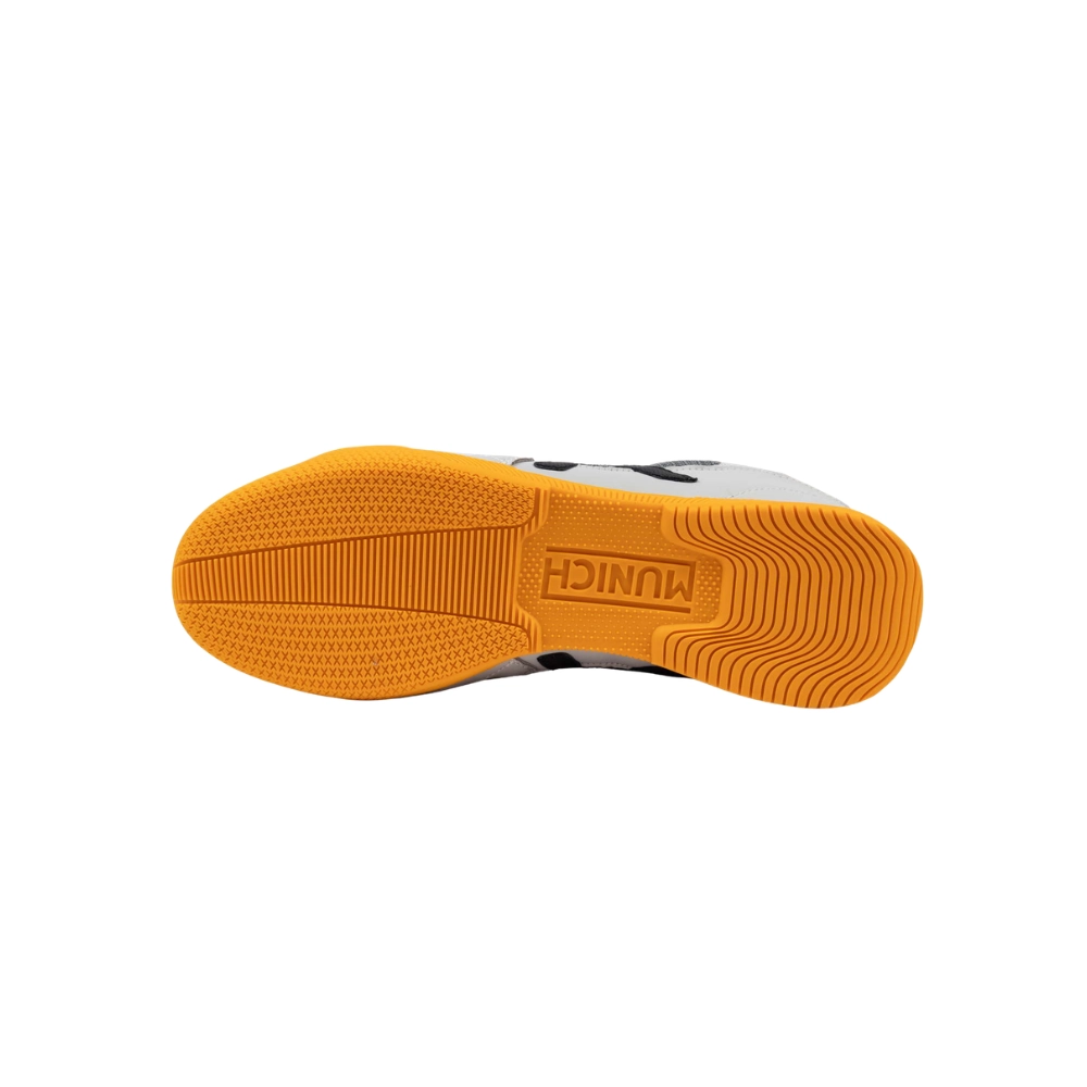 Miniatura 3.0 de Chuteira Futsal Debut Cinza/Laranja Munich