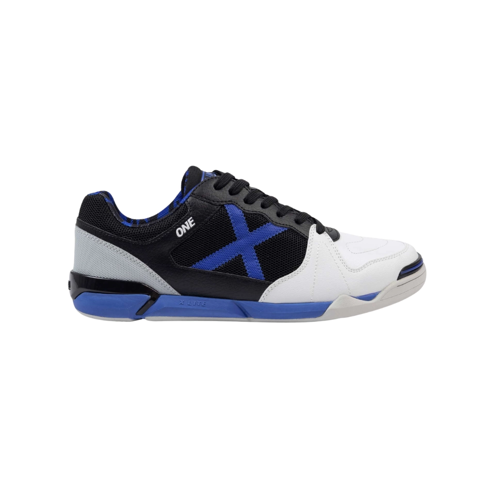 Chuteira Futsal One Preto / Azul