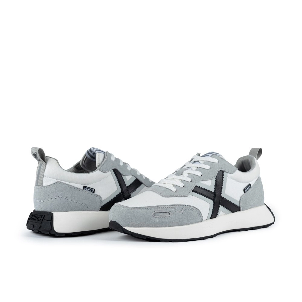 Miniatura 5.0 de T&ecirc;nis Masculino Xemine Branco/Cinza Munich