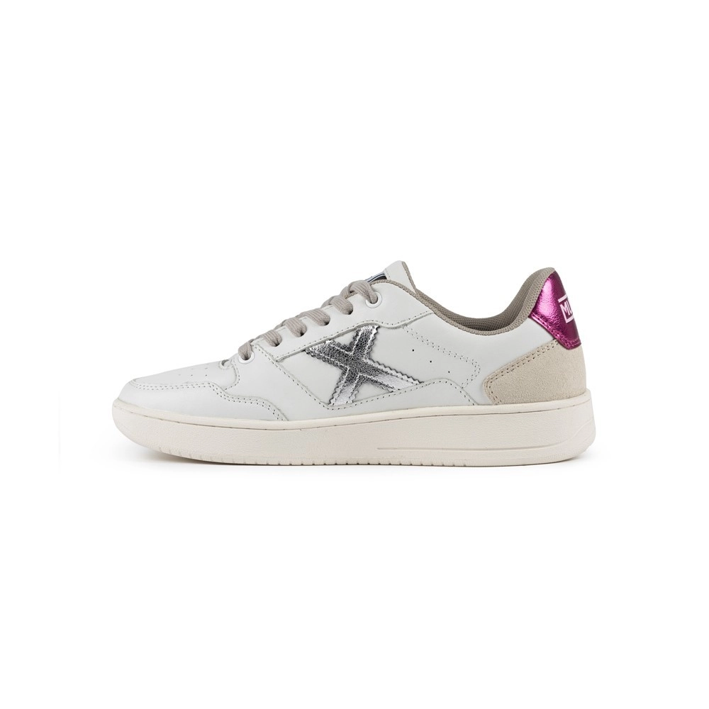 T&ecirc;nis Feminino Legit Branco / Prata
