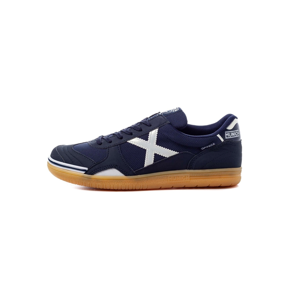 Chuteira Futsal Gresca Azul Marinho