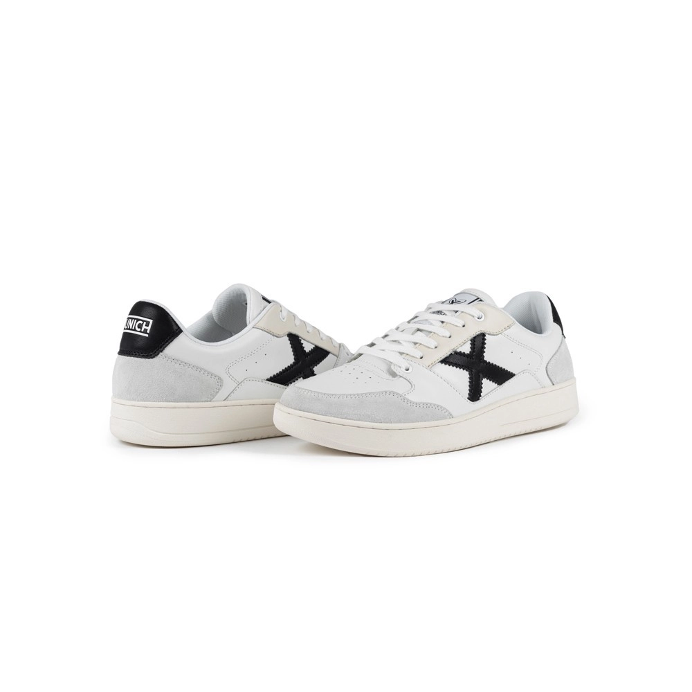 Miniatura 4.0 de T&ecirc;nis Masculino Legit Branco e Preto Munich