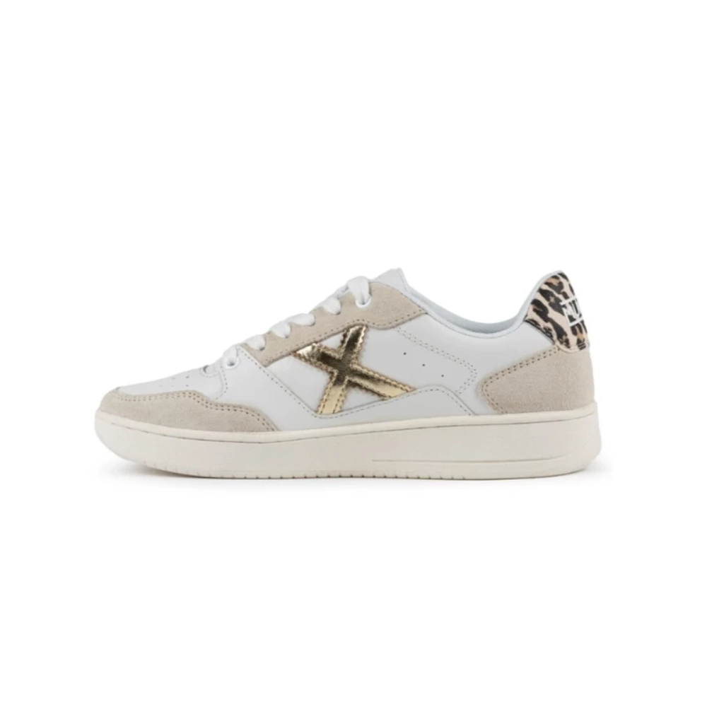 T&ecirc;nis Feminino Legit Branco / Dourado