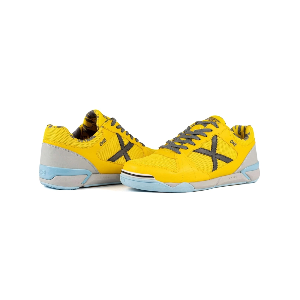 Miniatura 5.0 de Chuteira Futsal One Amarelo Munich