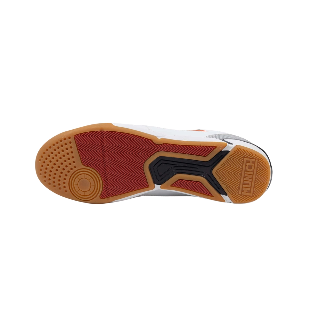 Miniatura 3.0 de Chuteira Futsal One Laranja/Prata Munich