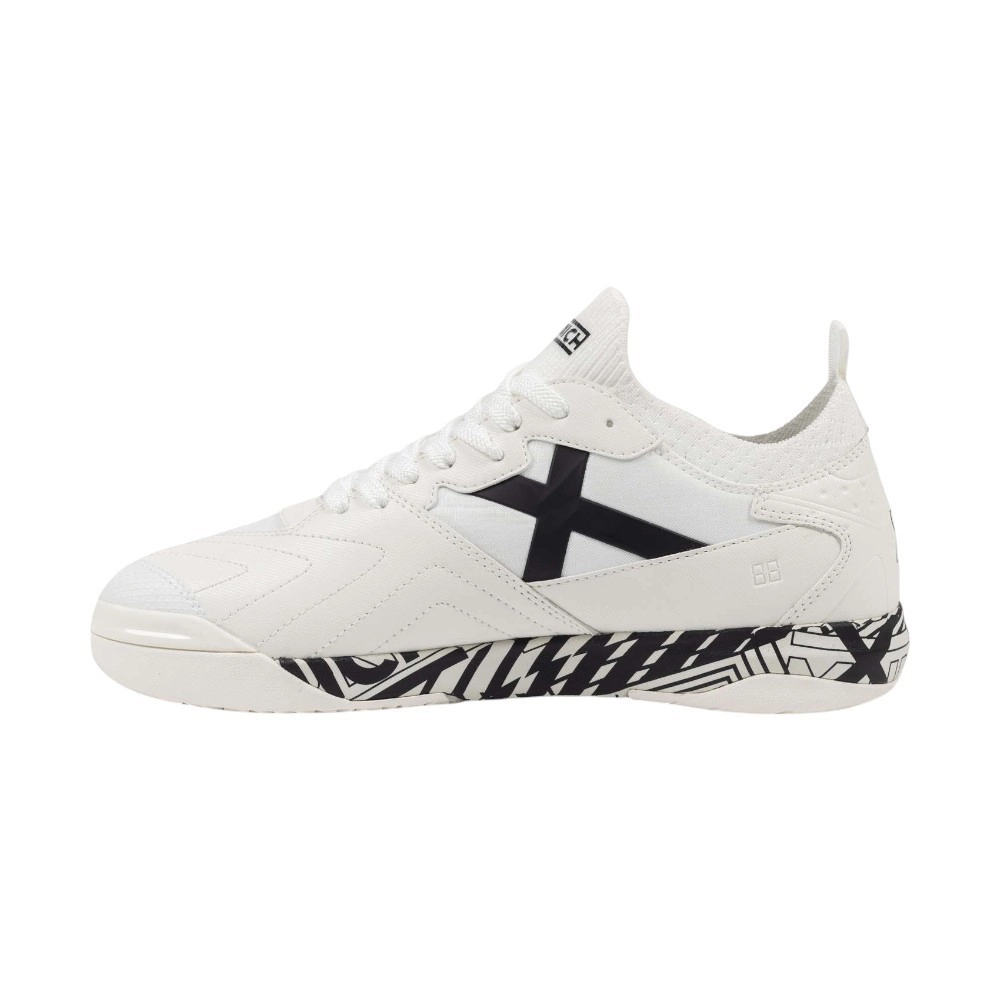 Chuteira Futsal Gresca 2.0 Branco / Preto