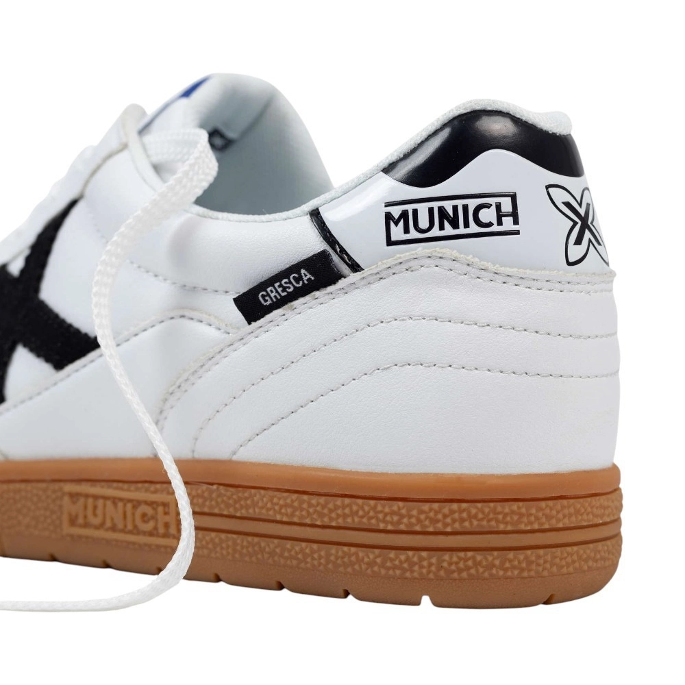 Miniatura 3.0 de Chuteira Gresca Branco/Preto Munich