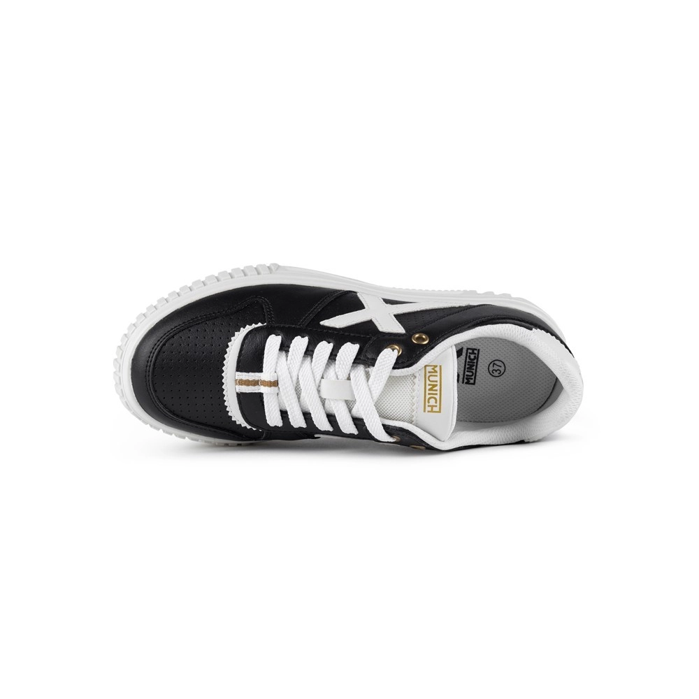 Miniatura 3.0 de T&ecirc;nis Feminino Mina Preto Munich