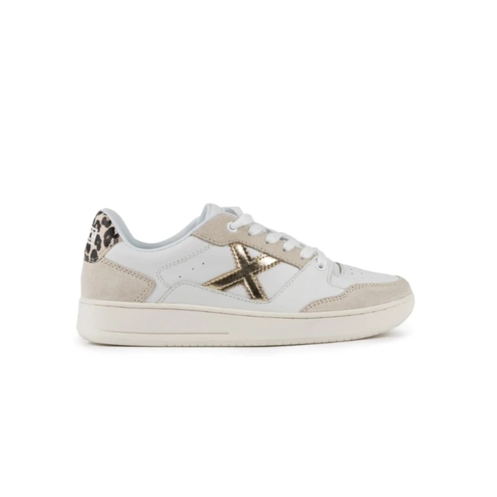 T&ecirc;nis Feminino Legit Branco / Dourado