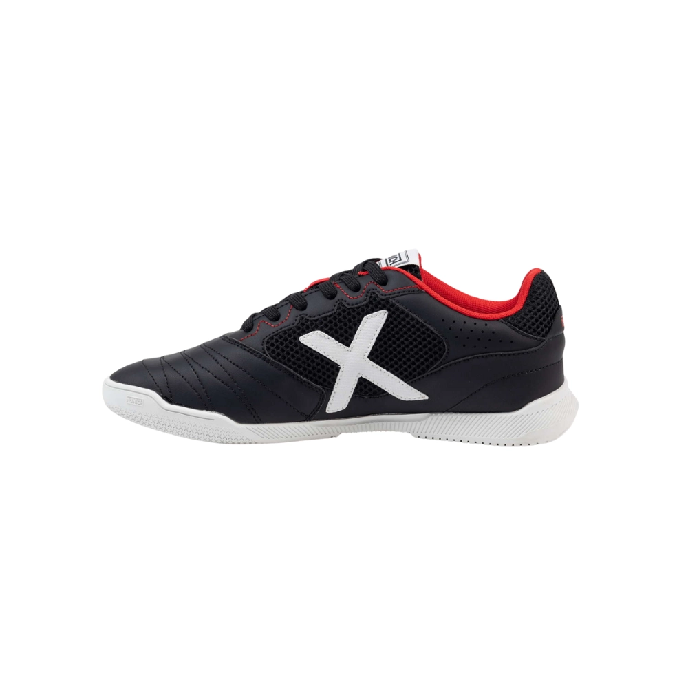 Chuteira Futsal Debut Preto / Vermelho
