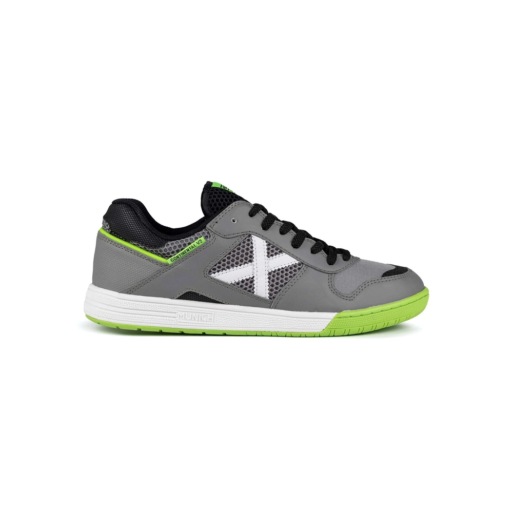 Chuteira Futsal Continental V2 Cinza