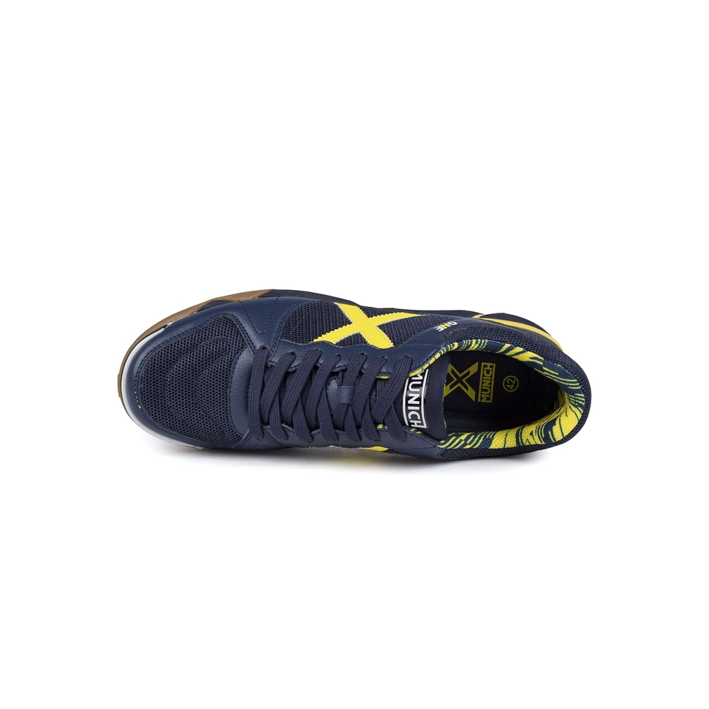 Miniatura 4.0 de Chuteira Futsal One Azul Escuro Munich