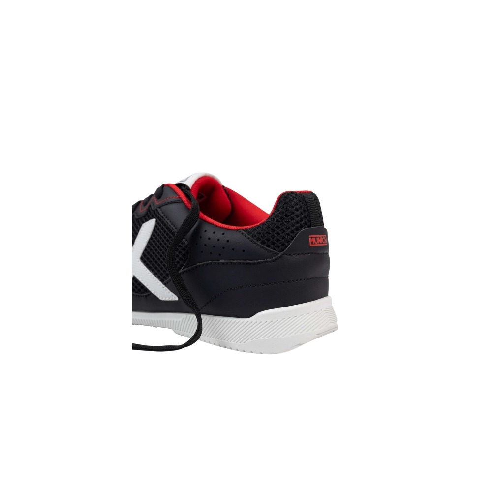 Miniatura 6.0 de Chuteira Futsal Debut Preto/Vermelho Munich