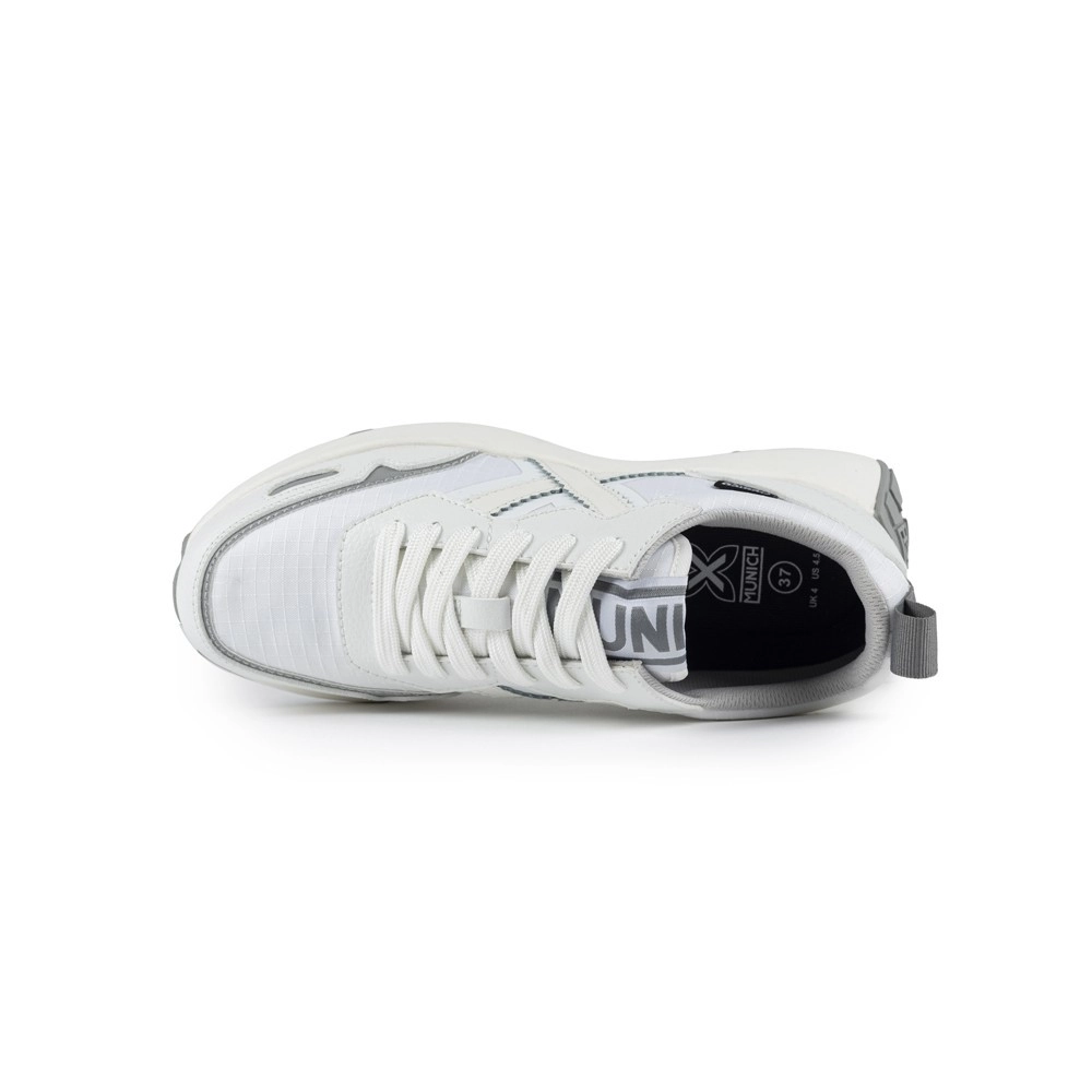 Miniatura 3.0 de T&ecirc;nis Feminino Xemine Branco Munich