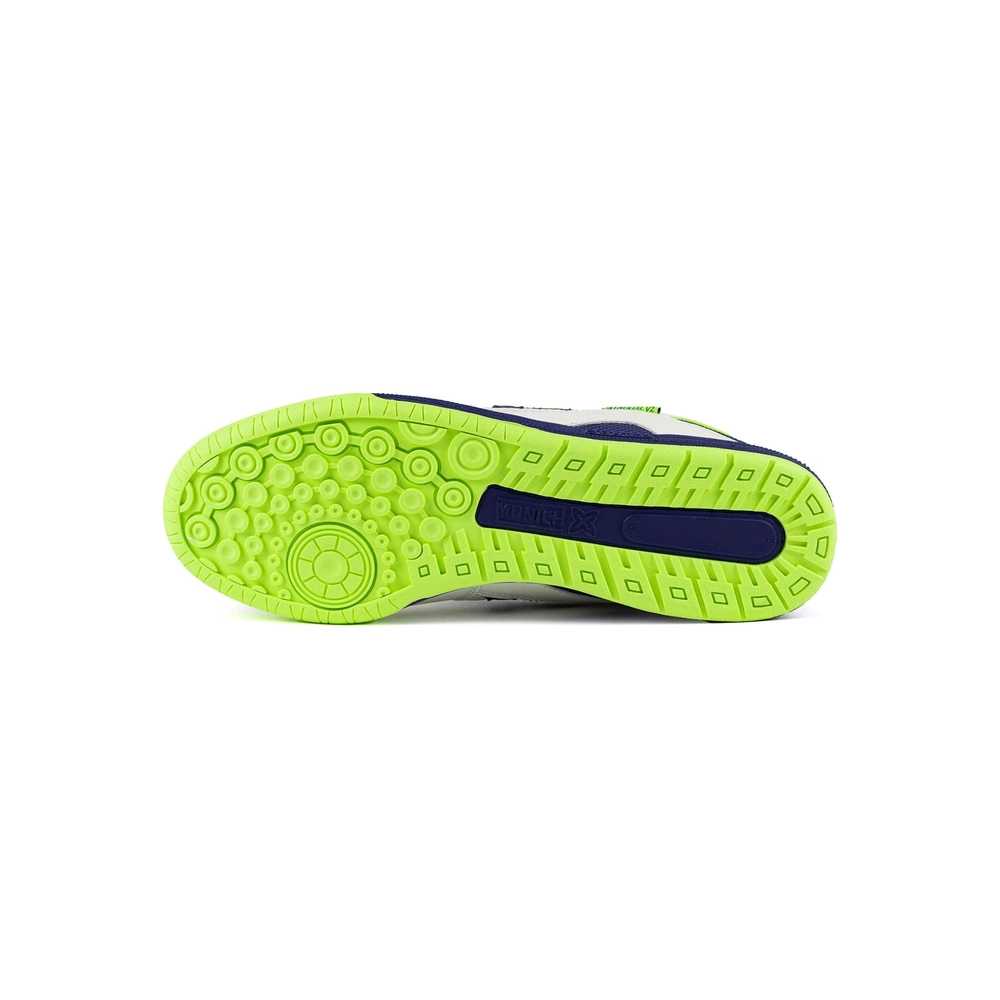 Miniatura 4.0 de Chuteira Futsal Continental V2 Branco/Azul Munich