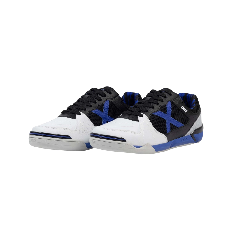Miniatura 4.0 de Chuteira Futsal One Preto/Azul Munich