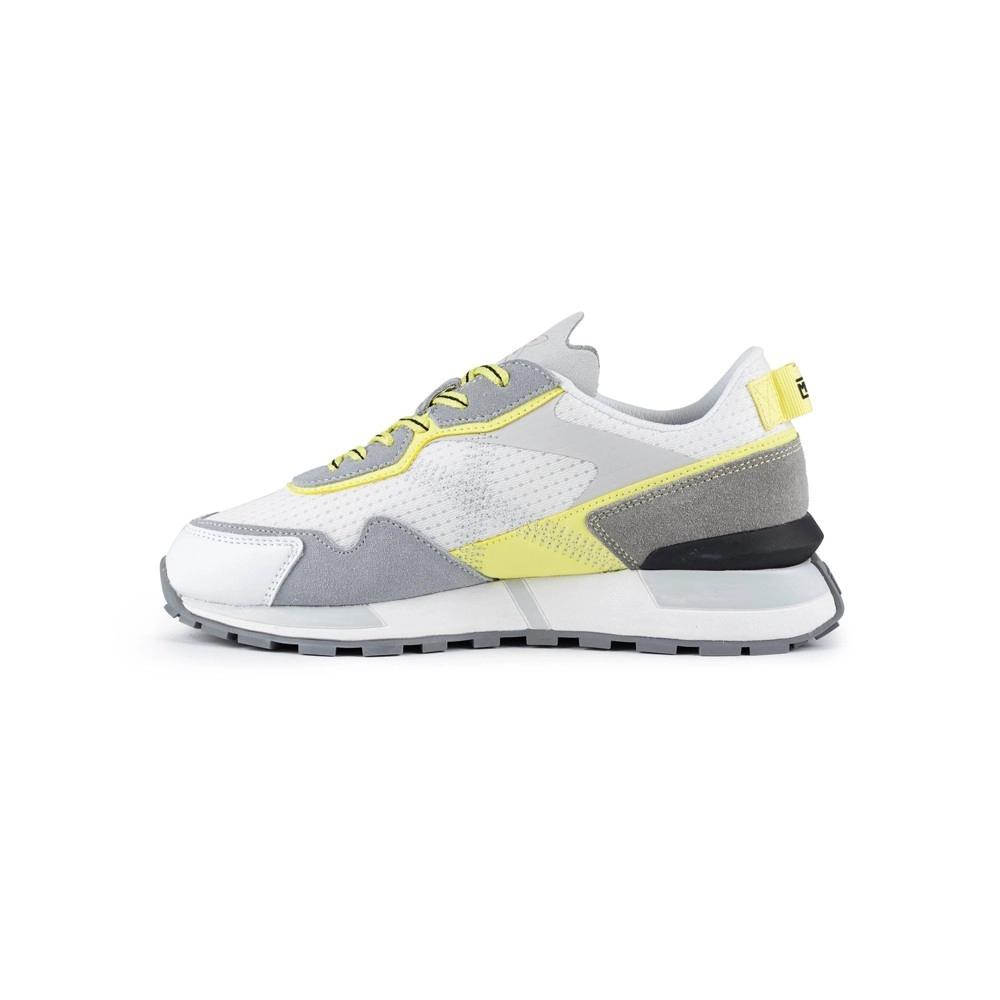 T&ecirc;nis Feminino Pulsar Branco / Amarelo