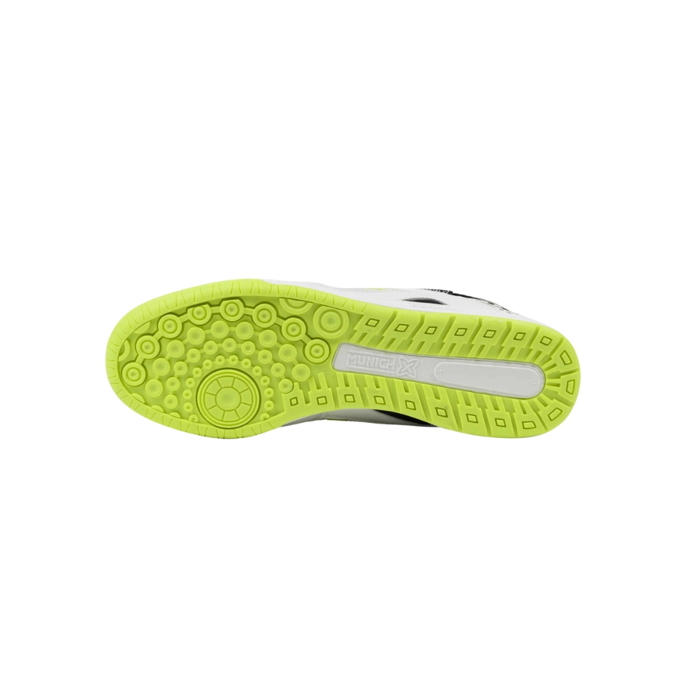 Miniatura 3.0 de Chuteira Futsal Continental V2 Branco/Amarelo Munich