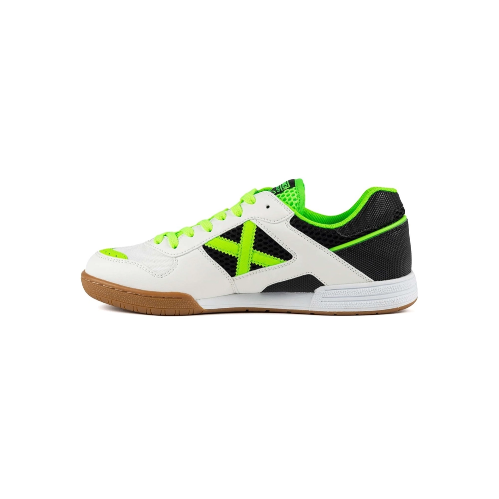 Chuteira Futsal Continental V2 Branco / Preto