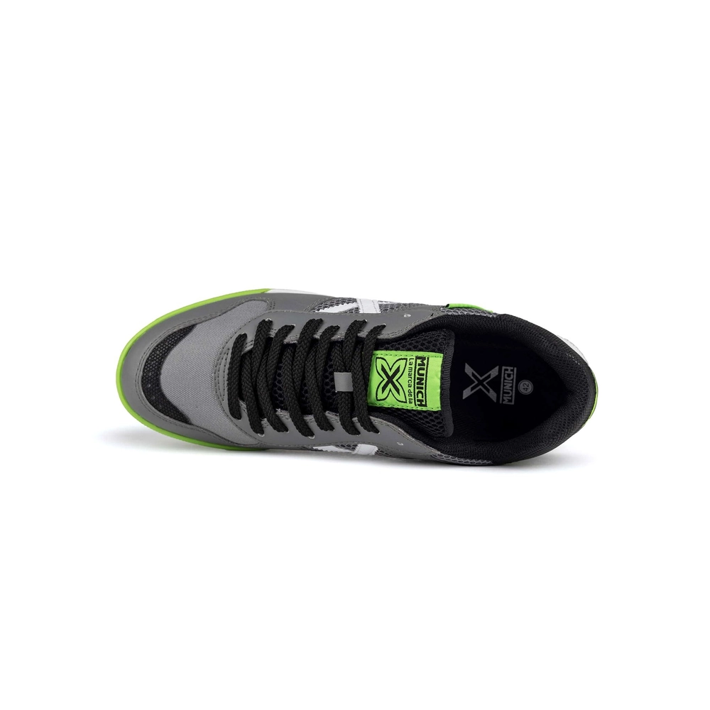 Miniatura 4.0 de Chuteira Futsal Continental V2 Cinza Munich