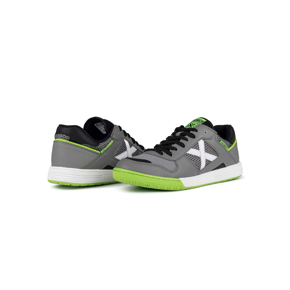 Miniatura 3.0 de Chuteira Futsal Continental V2 Cinza Munich