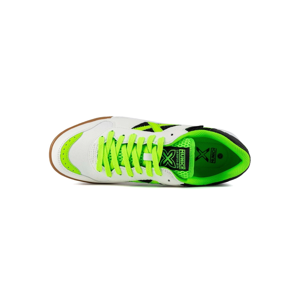 Miniatura 3.0 de Chuteira Futsal Continental V2 Branco/Preto Munich